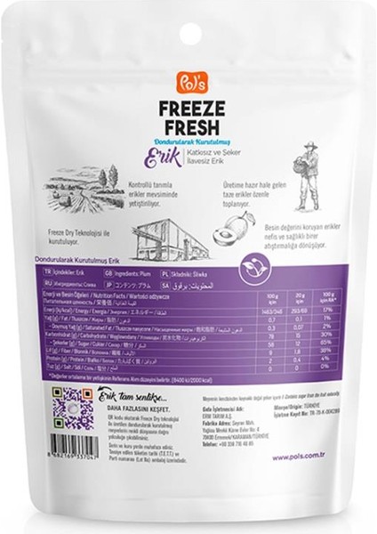 Pol's-Freeze Fresh Erik 20 gr