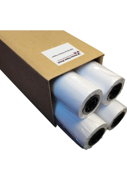 80GR/M2 4 Rulo 1067 mm x 50MT Opak Plotter Kağıdı Ploza