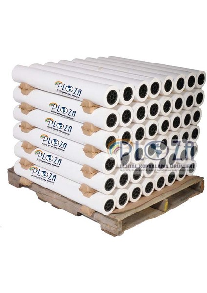 80 gr 100 Metre Plotter Kağıdı 620X100 4 Rulo