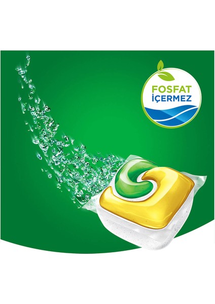 Hepsi Bir Arada Bulaşık Makinesi Kapsülü 'limon 120 Yıkama 2 Adet indirimleri