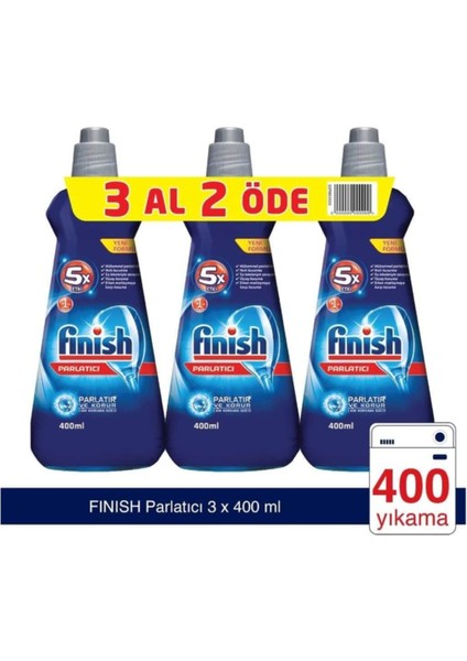 Bulaşık Makinesi Parlatıcı 3X400   ml