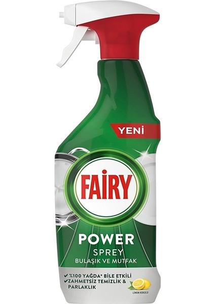 Power Sprey 3’ü 1 Arada Bulaşık ve Mutfak 500 ml 1 Adet Fairy Sprey 500