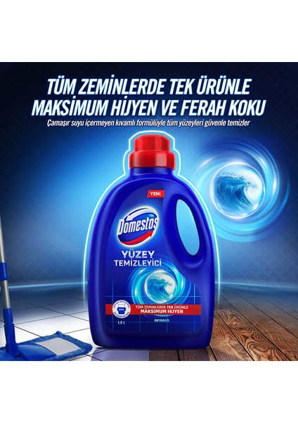 Yüzey Temizleyici Okyanus 1500   ml 3 Adet