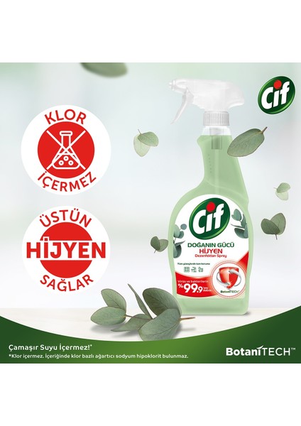 Dezenfektan Sprey Doğanın Gücü 750 ml 3 Adet fırsatları