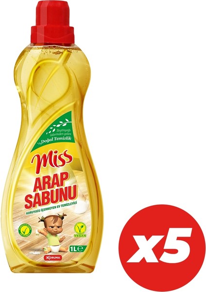 Arap Sabunu 5'li 1000 ml Ekonomik Paket fiyatları