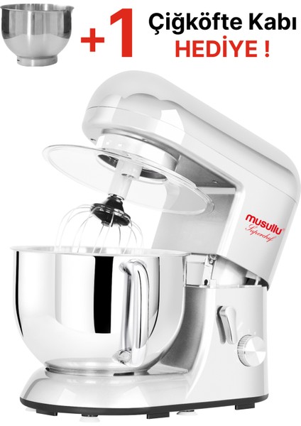 Superchef 5l Mutfak Şefi / Stand Mikser 1800 Watt Hamur Yoğurma Makinesi