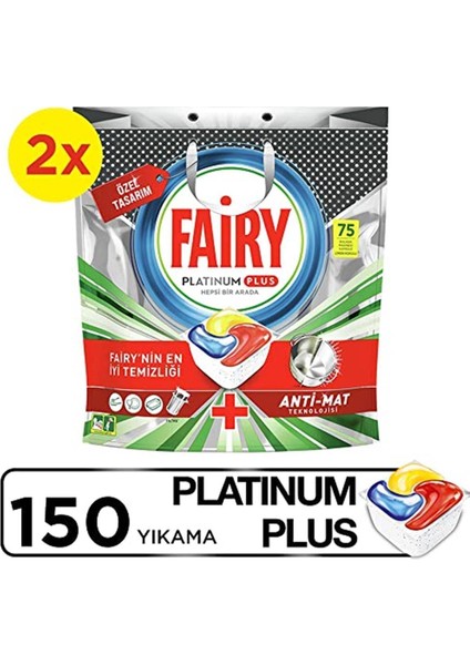 Platinum Plus 150 Yıkama 75X2