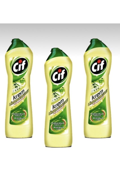Krem 'limon Kokulu 500 ml 3 Adet