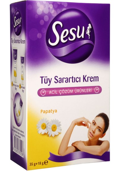 Tüy Sarartıcı Krem 35 ml