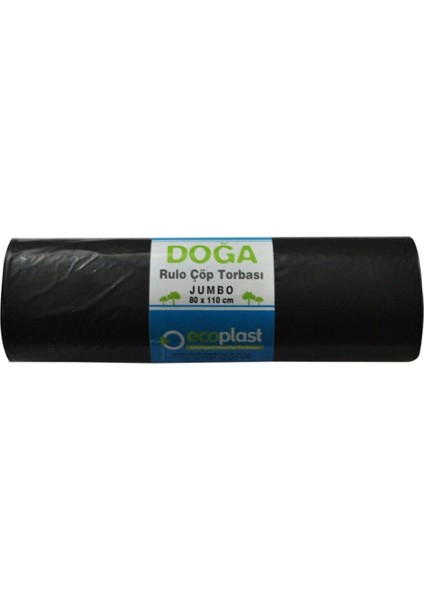 Doğa Çöp Torbası Jumbo 80X110 cm 90 lt 20X10''lu (200 Adet) DOGA10'lu200