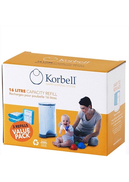 3 Paket Bez 1485 Adet Kapasiteli Çöp Poşeti