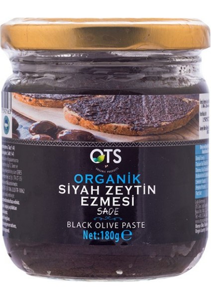 Siyah Zeytin Ezmesi Sade