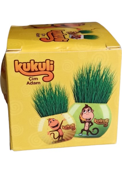 PopŞeker Kukuli Çim Adam Orijinal Lisanslı