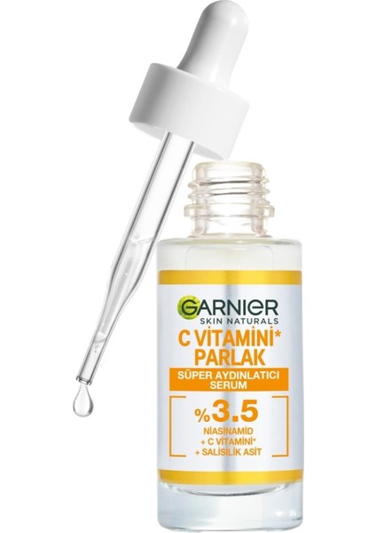 C Vitamini Parlak Süper Aydınlatıcı Serum 30 ml