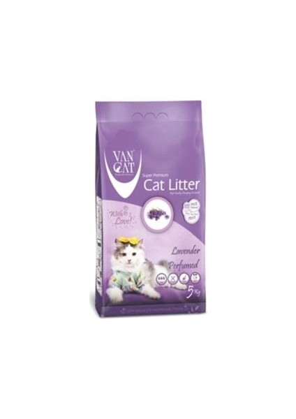 Kedi Kumu Lavanta Kokulu 5 kg