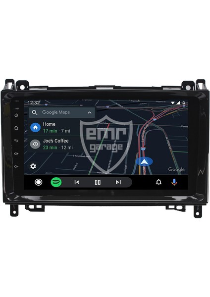 Mercedes Viano Android 4gb Ram Multimedya Kablosuz Carplay Navigasyon Ekran