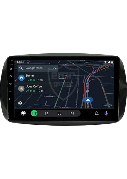 Mercedes Smart Android 4gb Ram Multimedya Kablosuz Carplay Navigasyon Ekran