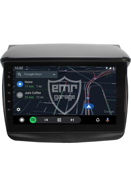 Mitsubishi L200 Android 4gb Ram Multimedya Kablosuz Carplay Navigasyon Ekran