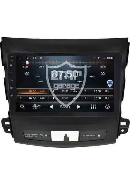 Mitsubishi Outlander Android 4gb Ram Multimedya Kablosuz Carplay Navigasyon Ekran
