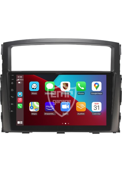 Mitsubishi Pajero Android 4gb Ram Multimedya Kablosuz Carplay Navigasyon Ekran