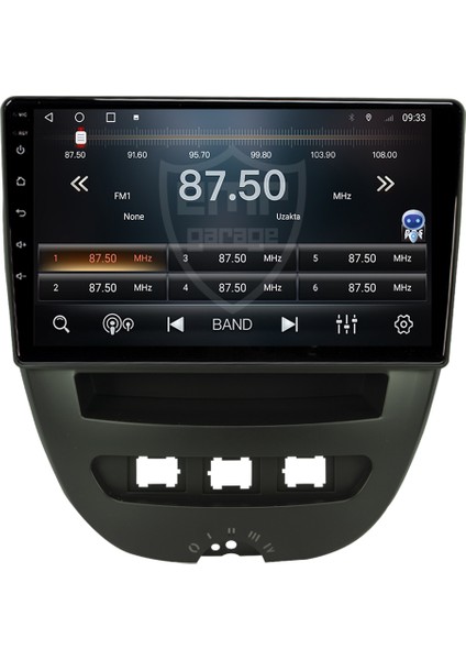 Peugeot 107 Android 4gb Ram Multimedya Kablosuz Carplay Navigasyon Ekran
