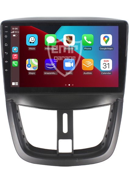 Peugeot 207 Android 4gb Ram Multimedya Kablosuz Carplay Navigasyon Ekran