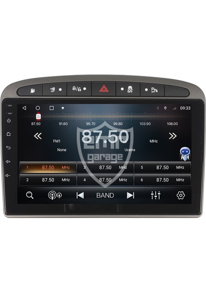 Peugeot 408 Android 4gb Ram Multimedya Kablosuz Carplay Navigasyon Ekran modelleri