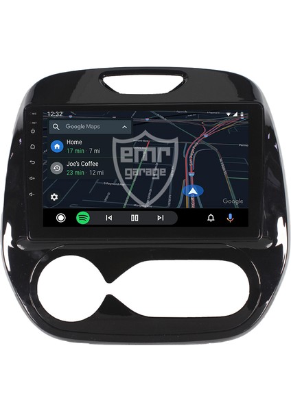 Renault Captur Android 4gb Ram Multimedya Kablosuz Carplay Navigasyon Ekran