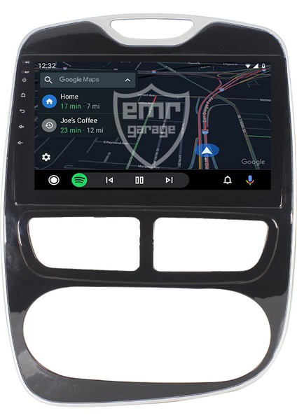 Renault Clio 4 Android 4gb Ram Multimedya Kablosuz Carplay Navigasyon Ekran