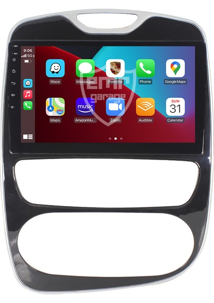 Renault Clio 4 Android 4gb Ram Multimedya Kablosuz Carplay Navigasyon Ekran