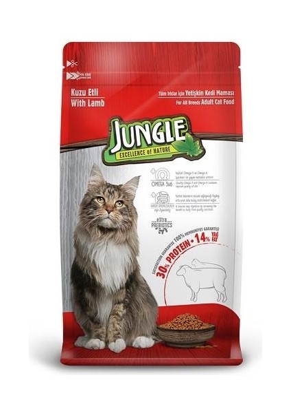 Kuzulu Yetişkin Kedi Maması 1,5kg