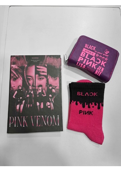 Blackpink Defter Çorap Cüzdan