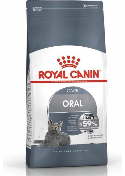 Oral Care Ağız ve Diş Sağlığı Için Yetişkin Kedi Maması 1,5kg