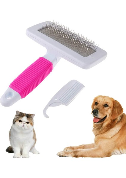 Buffer 2'li Set Kıl Tüy Toplayıcı Kedi Köpek Fırça Tarak