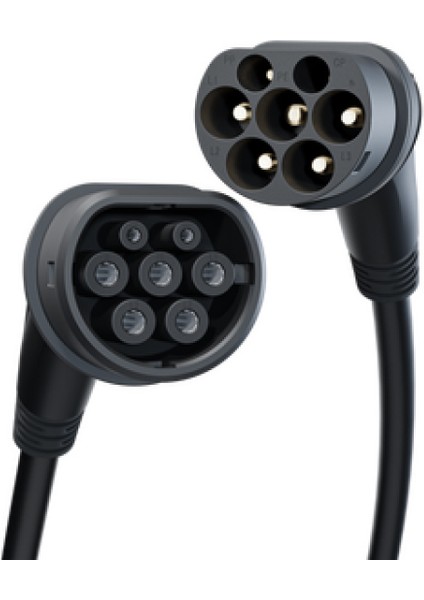 Charger Tip 2 Araç Şarj Kablosu 22 Kw'a Kadar Siyah 7,5 Metre Ch-10-07-8 modelleri