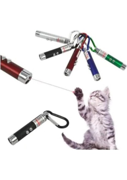 Kedi Lazer Oyuncak 2 Aşamalı 3 In 1