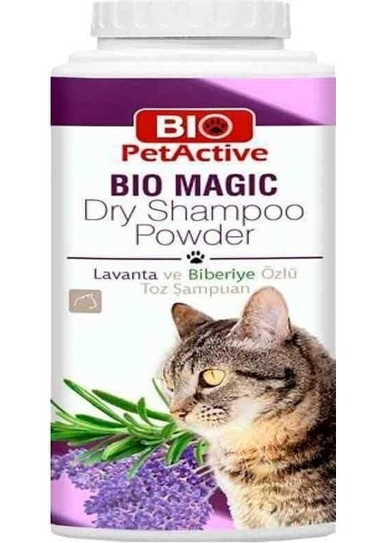 Lavanta ve Biberiye Özlü Kuru Kedi Şampuanı 150 gr