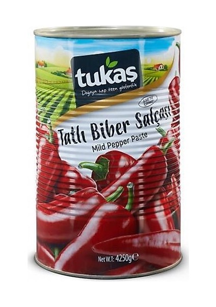 Tatlı Biber Salçası 4250 gr