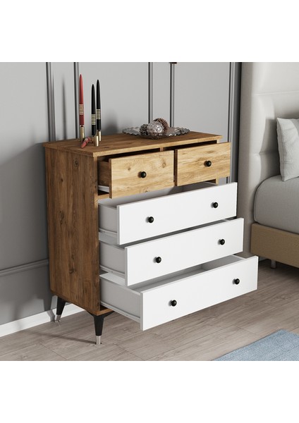 S14 Çam- Beyaz Şifonyer modelleri