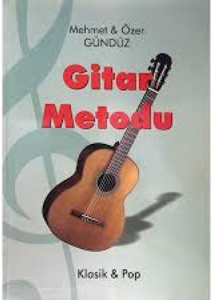 Gündüz Yayınları Gitar Metodu Mehmet & Özel Gündüz