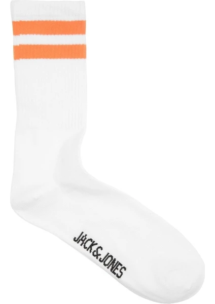 Jack & Jones Jacelı Tennıs Sock Sn Turuncu Erkek Çorap 12228604-Exube