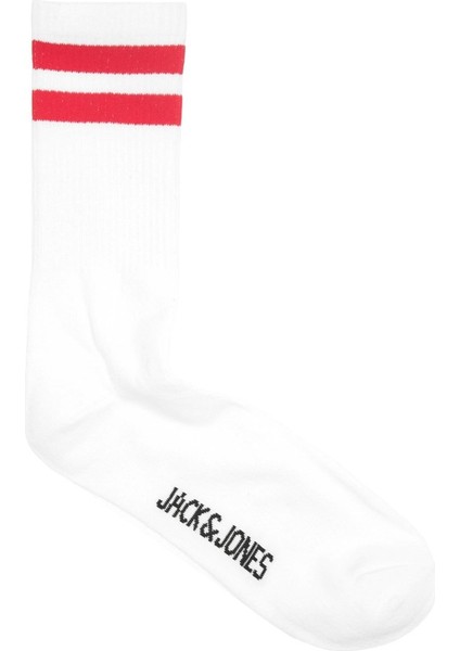 Jack & Jones Jacelı Tennıs Sock Sn Kırmızı Erkek Çorap 12228604-Pompe