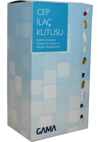 Otıfleks İlac Kutusu Cep 10'lu