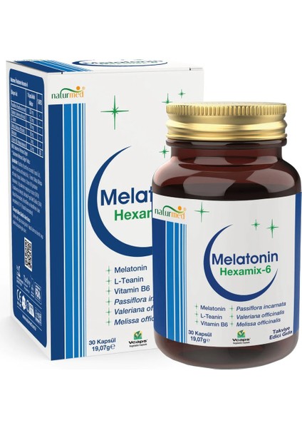 Melatonin Hexamix6 Kapsül