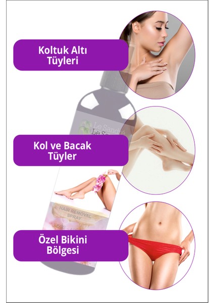 Tüy Dökücü Krem Sprey Dev Boy 250 ml