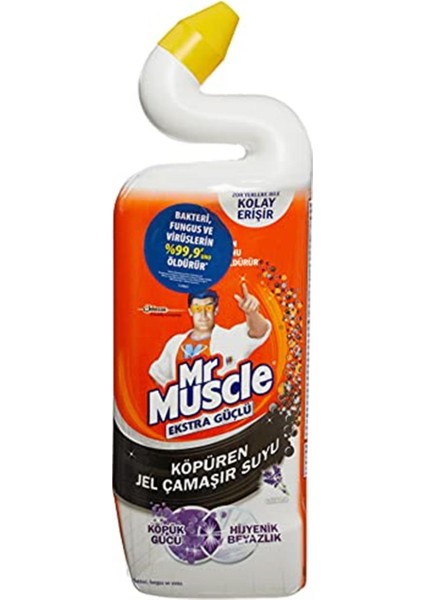 Mr. Muscle Mr Muscle Çamaşırsuyu Katkılı Tuvalet Temizleyici Lavanta 750 ml