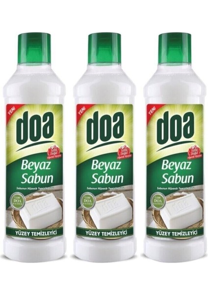 Yüzey Temizleyici Beyaz Sabun 3 x 1 Lt