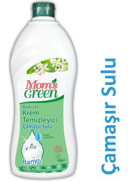 Bitkisel Krem Temizleyici Banyo Çamaşır Sulu
