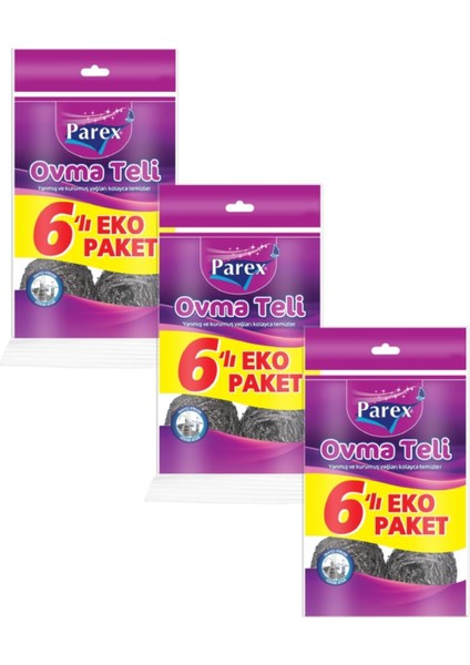 Ovma Teli 6'lı x 3 Paket 18 Adet