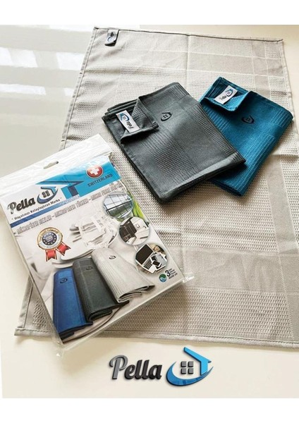 Mikrofiber Temizlik Bezi 1paket 3'lü modelleri